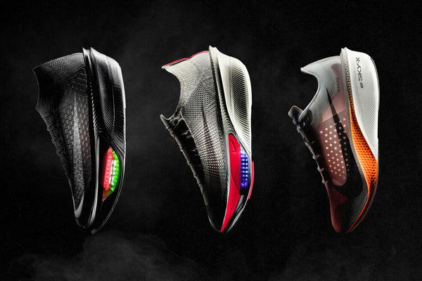 118 - Nike crea un sistema de tres zapatos para la velocidad en el día de la carrera