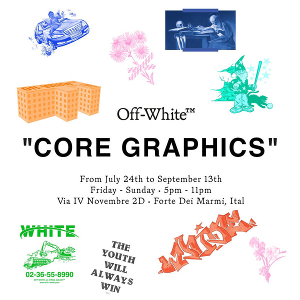 075 - Off-White™ "Core Graphics" in Forte dei Marmi