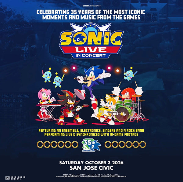 088 - Sonic feiert 35 Jahre mit „Sonic Live in Concert“ in San Jose