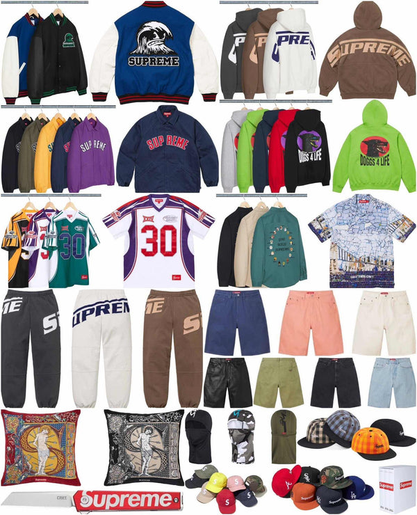 102 - Supreme x Nike en modo completo para clima frío para el otoño de 2026