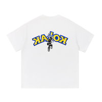 Breaking Logo Startup Tee — White