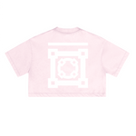Washed Loose Fit Cropped Crewneck T-shirt