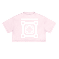 Washed Loose Fit Cropped Crewneck T-shirt