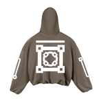 Himmlischer Kapuzenpullover (Braun)