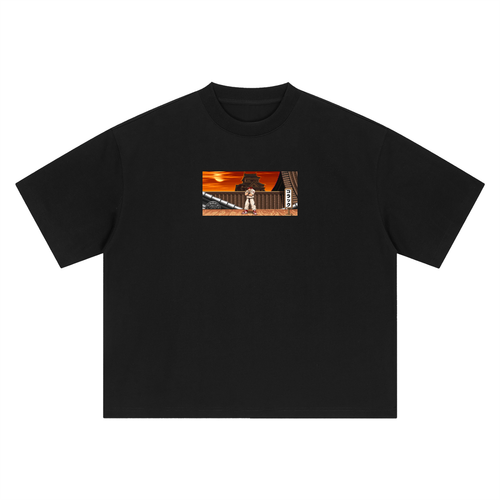 Camiseta Oversized Ryu Suzaku Castle Kodewalkers