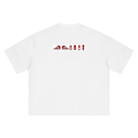 Ryu Suzaku Castle Kodewalkers Oversized na T-shirt