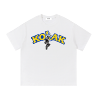 Breaking Logo Startup Tee — White