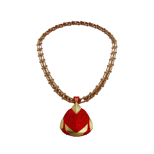 KAKA Red / Gold Chain & Pendant [Pre-Order]