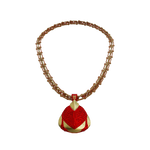 KAKA Red / Gold Chain & Pendant [Pre-Order]