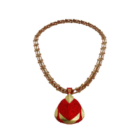 KAKA Red / Gold Chain & Pendant [Pre-Order]