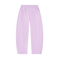 Kourt Back Grafik Barrel-Leg Jogginghose — Helllila